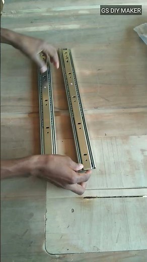 Telescopic Channel Drawer Slides 18 inch #Shorts