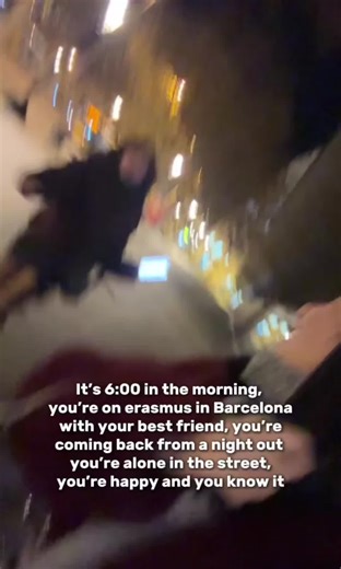 The best feeling in the world…especially as an Erasmus 🌟 #Erasmus #Students #Barcelona #Party