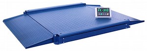 [Hot Item] Báscula de piso de acero inoxidable de perfil ultra bajo 2000kg con rampas