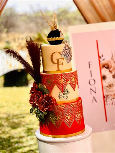 💖 A Sweet Beginning for Chengetai & Fiona 💖 A breathtaking Roora cake crafted with love and elegance by Cake Fairy — because every love story deserves a beautiful, delicious masterpiece. 🎂💍 Here’s to Chengetai & Fiona, celebrating a sweet beginning and a lifetime of love, laughter, and forever memories. ❤️✨ — 📍 Bulawayo: 127 E R Mugabe Way, btwn 13th & 14th Ave 📞 263 77 321 8242 📍 Harare: 30 Rhodesville Avenue, Rhodesville 📞 263 788 264 258 📲 Explore our cake catalog & prices: https://w