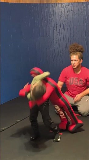 Intense Wrestling Headlock: Get Up! #shorts