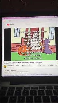 Sesame Street preschool is cool ABC’s with Elmo