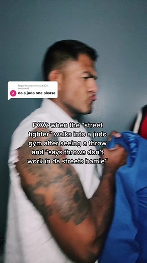 Reply to @unknownace22 judo vs street fighter #streetfighter #judo #grappling #judotok #judoka #tattoo