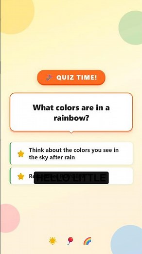 7 Colors in a Rainbow?