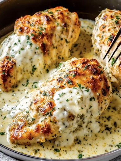 🧀🍗 Baked Cream Cheese Chicken 🌿 Tender chicken smothered in creamy cheese and Italian herbs, baked until golden and bubbly! INGREDIENTS: 4 boneless skinless chicken breasts 8 oz cream cheese, softened ...... Full Recipe in Coʍmеոτ 💬 | Recipes by Padma