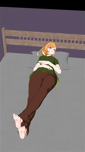 Minecraft Character Cloth Drop 🛏️ | Relaxing Sleep Animation #animation #asmr #3dcompositing