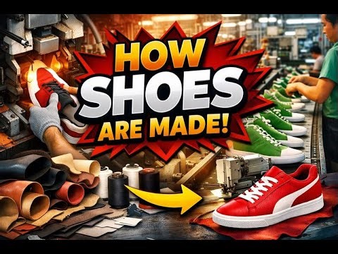 ✅ How Shoes Are Made | Inside Shoe Factory | Full Shoe Manufacturing Process | OriginLab AI