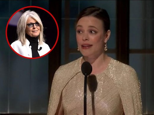 Rachel McAdams gives emotional tribute to Diane Keaton at the 2026 Oscars
