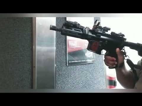 Tippmann Arms M4 Micro Elite Pistol - Range Shooting #4 100 Rounds, Rapid Fire