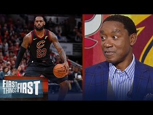 Isiah Thomas joins Nick and Cris to talk M.J. vs LeBron, Kyrie's handles | FIRST THINGS FIRST