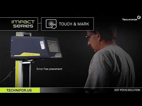 Introducing the NEW Impact Dot Peen Industrial Marking Machine