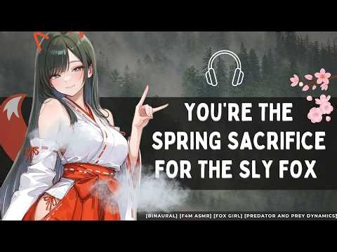 [You're The Spring Offering For The Possessive Kitsune] //F4M//Voice acting//Roleplay