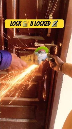 How to Cut a Master Lock in Seconds! 🔓 #Shorts #viralvideo