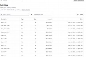 Alpaca Quantitative Finance Script