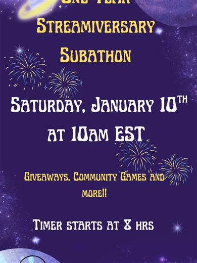 1 Year on Twitch: Join the Celebration!