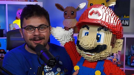 Life-Size LEGO Mario with 5,000 Pieces! Build this amazing model for yourself with bricks and instructions from Bricker Builds. Purchase here: https://bit.ly/2W0Jtm1 (Use promo code POWERUP21 to save $75.) | Beyond the Brick
