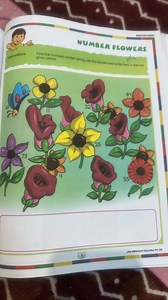 NUMBER FLOWERSneswonctiserlong with the flowers and witie tri... | Filo