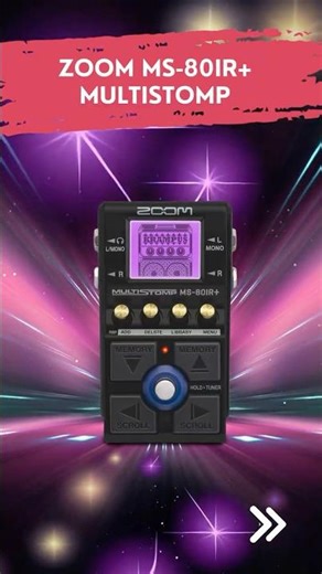 Zoom MS 80IR+ Multistomp Effektpedal
