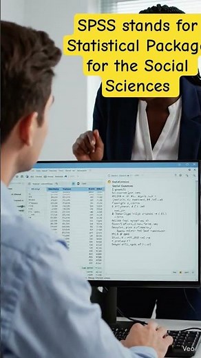 SPSS stands for Statistical Package for Social Sciences #spss #statistics #spssexperts