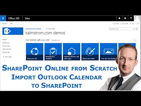 Import an Outlook Calendar to SharePoint