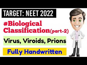 Biological Classification (part-2)🔥| Full Ncert Covered | Neet 2022 & Neet 2023 | KV eDUCATION