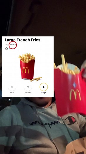 Can You Out-Train a Large McDonald’s Fries?