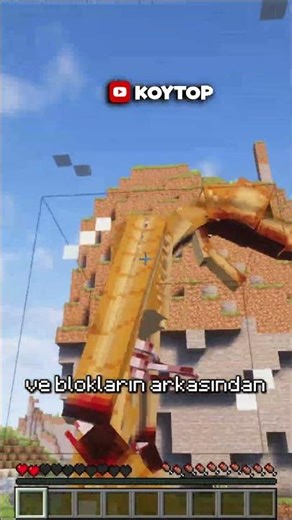 Minecraft'ta bu yaratık hiç masum değil!⚓​🟡​