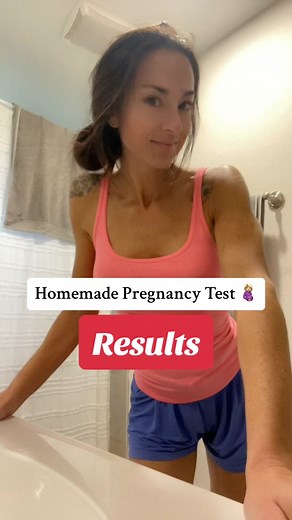 DIY Homemade Pregnancy Test Results