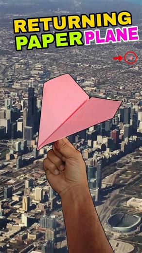 how to make a paper airoplane 🥰 , returning paper boomerang , easy tutorial paper jet #shorts #diy