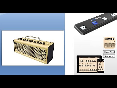 Controlling YAMAHA THR II with a MIDI pedalboard and the APP (Spanish with English Subs)