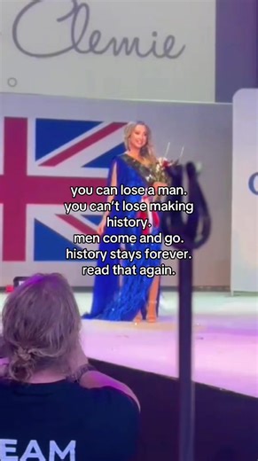 Making History as Miss Photogenic at Miss Great Britain