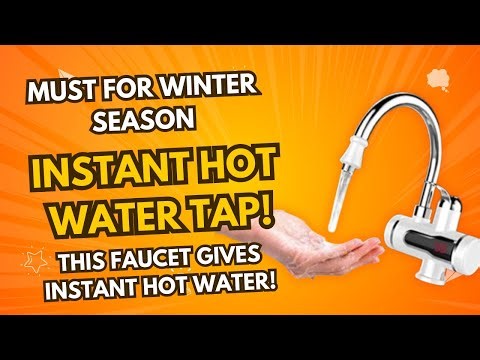 TEKCOOL Instant Electric Water Heater Faucet Review | Tankless Hot Water for Kitchen & Bathroom