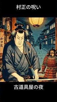 村正の呪い ―狂刀伝―。 #村正 #怪談 #江戸怪談 #呪いの刀 #徳川家康