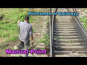 Pointsman of Railways | How to set manual point