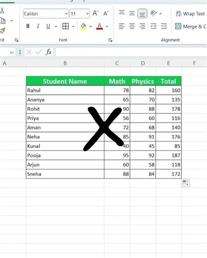 Calculate Sum without using excel shortcut in Excel #excel #excelformula