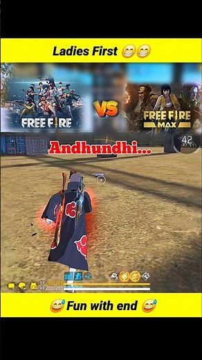 Ladies First Boys Next 😁😅🤣 || ‪@funwithsrbyt‬ || #freefire #ytshorts #funny #srb #scb