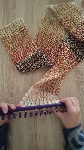 Knitting loom for beginners step by step