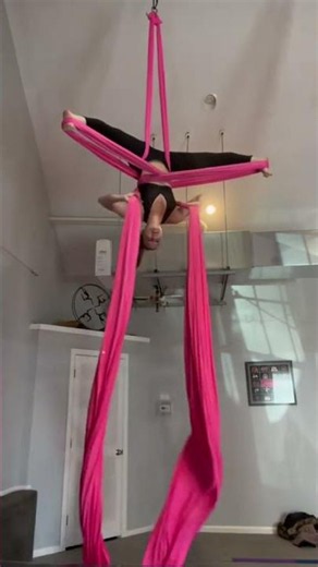 Mastering the Christmas Tree Drop in Aerial Silks