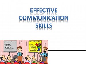 EFFECTIVE COMMUNICATION SKILLS - SlideServe