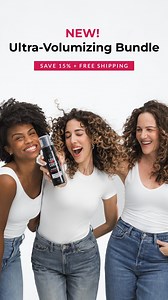 Introducing the Volumizing Foam Kit for big, bouncy, weightless curls with flexible hold. No crunch. No stiffness. Just soft, touchable volume that lasts. Get the look: ✨ For soft curls: Use the All-in-One Styler. ✨ For bouncy volume: Mix with the Volumizing Foam. ✨ For MAX volume: Use the Foam solo.  Shop the Volumizing Foam Bundle now! | Love Ur Curls | Facebook