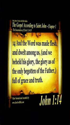 John 1:14. Number 23 Most Popular Bible Verse