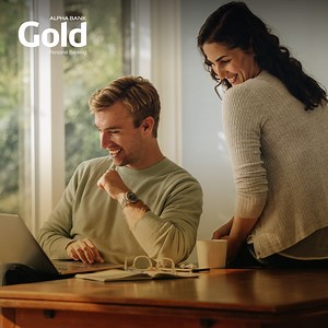 133K views · 38 reactions | Ανακαλύψτε τα εξελιγμένα εργαλεία και τις υψηλής ποιότητας υπηρεσίες του Alpha Bank Gold Personal Banking. Ζήστε μία μοναδική τραπεζική εμπειρία που ανταποκρίνεται στις ανάγκες και τις επιθυμίες σας. https://alphab.gr/3zRJRHS | Alpha Bank | Facebook