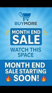  IT’S ALMOST TIME! Our Buy More SA Month End Sale is coming in HOT  and you do NOT want to miss it! WATCH THIS SPACE – deals are dropping soon! Follow us and hit that like button so you’re the first to know when the SALE goes live! Buy More. Save More.Let the countdown begin… ⏳#BuyMoreSA #MonthEndSale #WatchThisSpace #DealsComingSoon #FollowUs #SavvyShopping #HotDeals | Motfam | Facebook