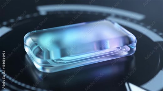 Video showcasing a floating glassmorphism button with elegant hover micro interaction and responsive feedback animation, perfect for fintech apps, cloud platforms, and premium digital products,