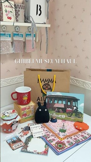 haul｜三鷹の森ジブリ美術館購入品紹介🌳#ジブリ #ghibli