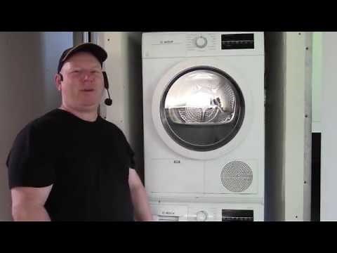 How To Fully Clean Bosch Ductless Dryer Including Sump Pump Pit