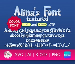 Happy Snow Buddy Color Font (winter Typography OTF, SVG, PNG) - Etsy UK