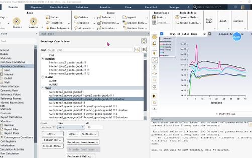 fluent将共享拓扑后的wall改为interior保证流体流通