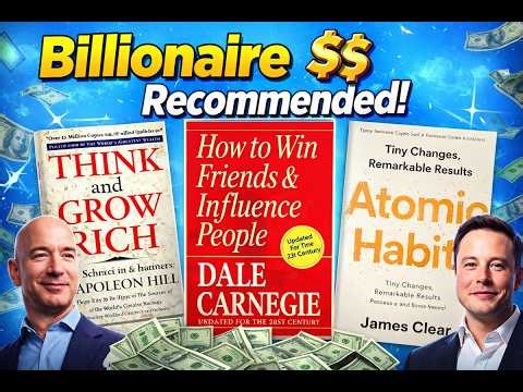 Top 3 books Billionaires Read Instead of College (Build Wealth Without a Degree)