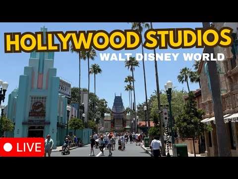 🔴 Live: Disney's Hollywood Studios - Walt Disney World 03.12.2026